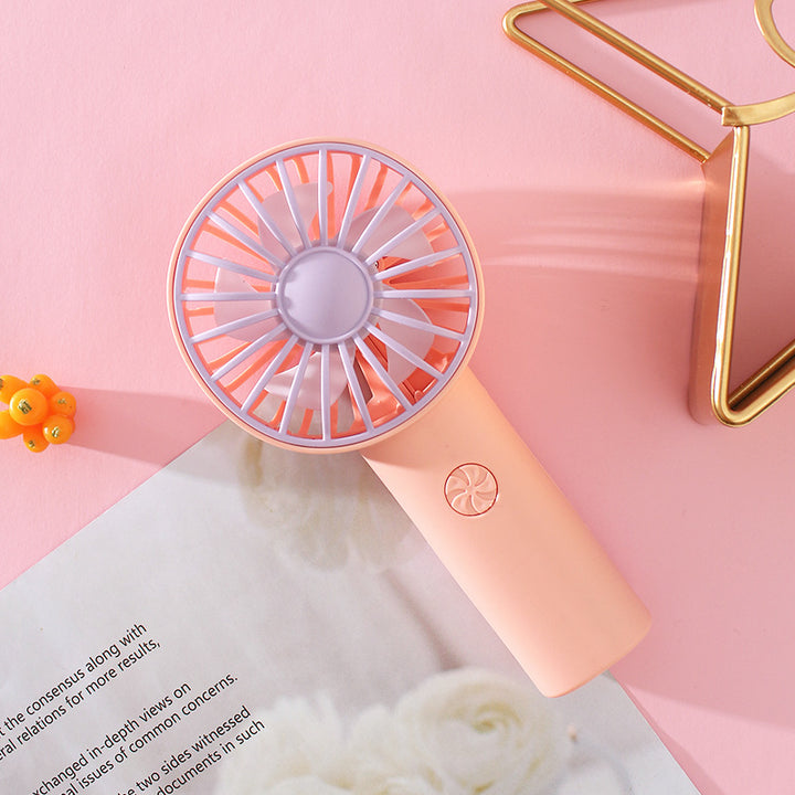 Ladies Portable Hand Fan with Ergonomic Grip and Powerful Battery Bowlift