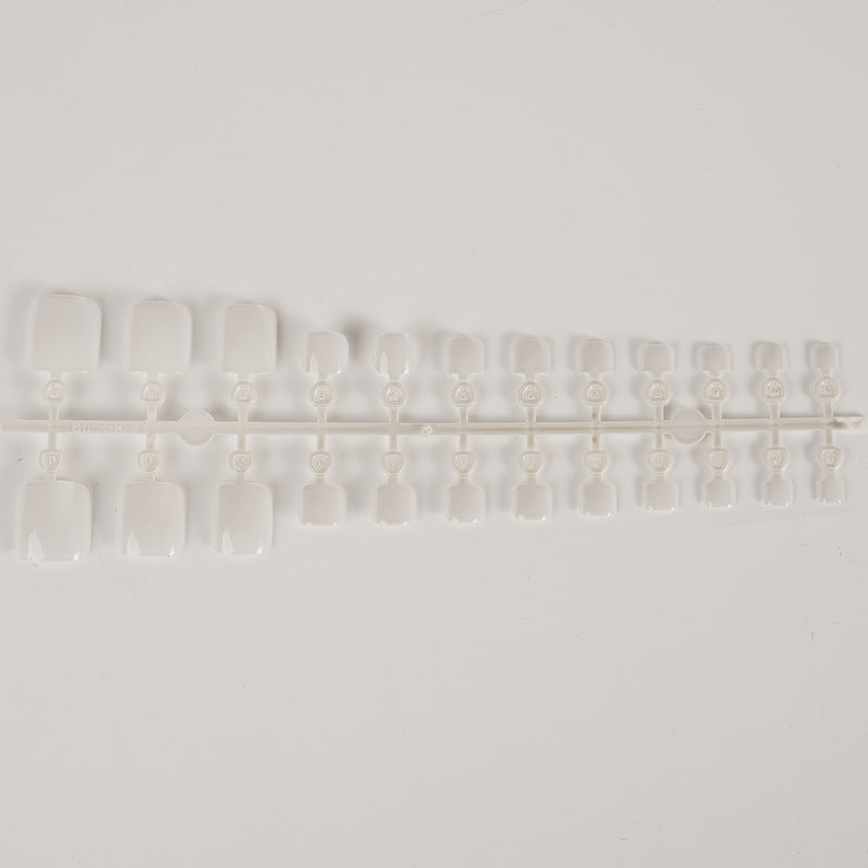 Premium Clear Press-On Nail Set Bowlift