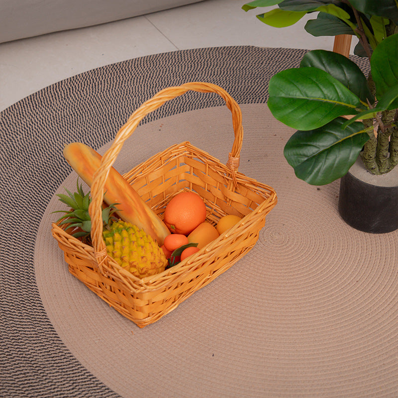 Handwoven Storage Basket Set Bowlift