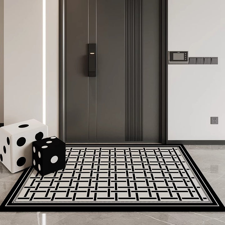 Modern Geometric Welcome Mat