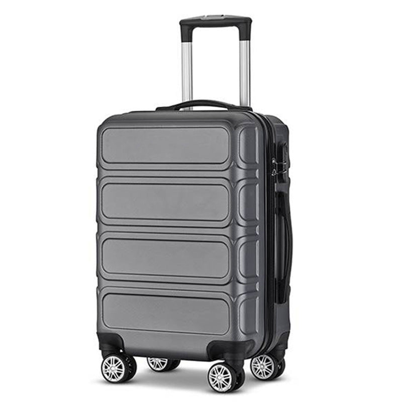 Unisex Hard Shell Multi-Functional Travel Suitcase Bowlift