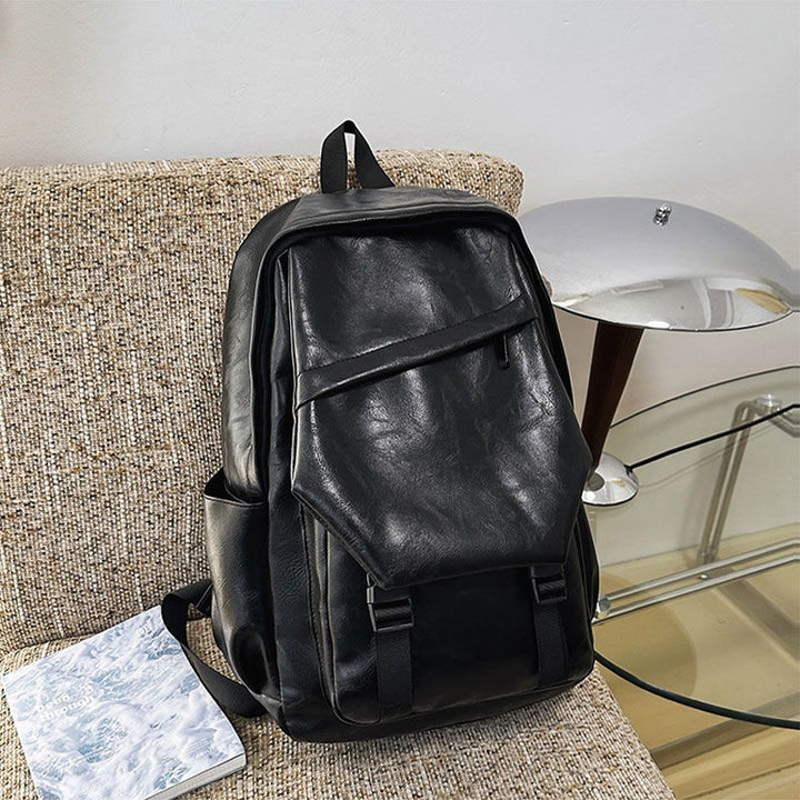 Minimalist Leather Backpack Bowlift