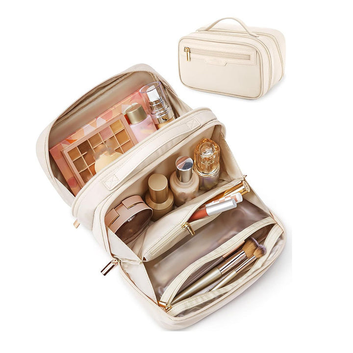 Makeup Organizer bag with Removable Compartments Bowlift
