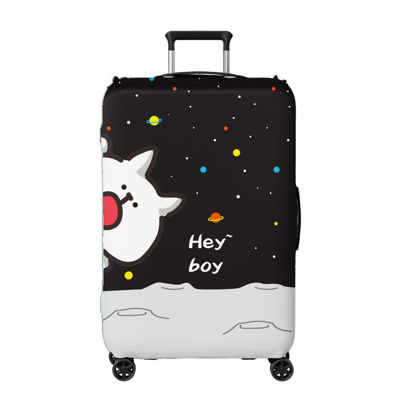Unisex hard-shell travel suitcase with creative ice cream design Bowlift