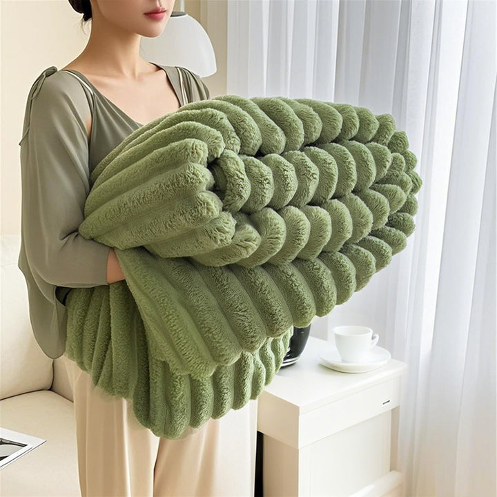 Women Luxury Fleece Blanket Bowlift