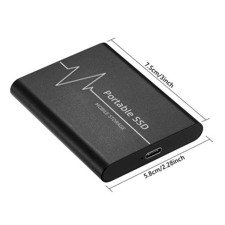 High-Speed Portable SSD Drive Bowlift