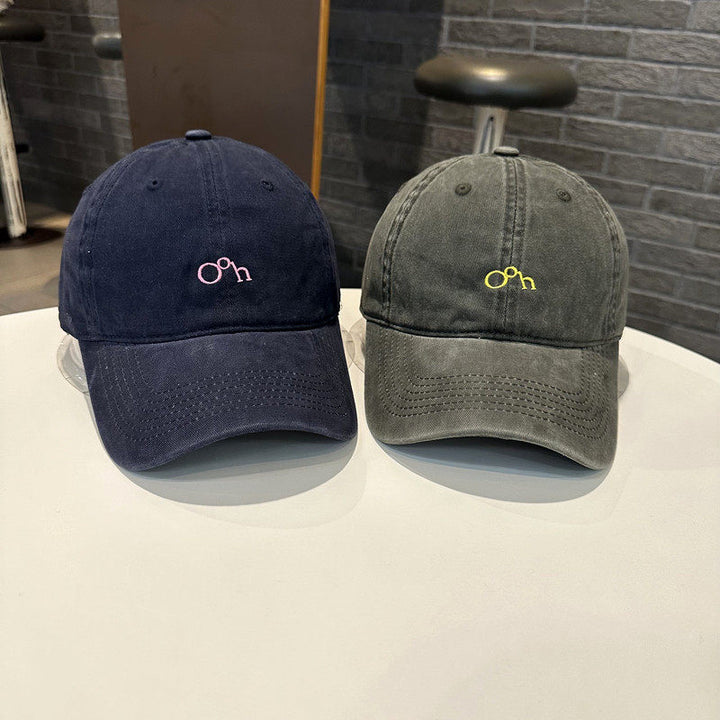 Men's Casual Soft Cotton Adjustable Baseball Cap Bowlift