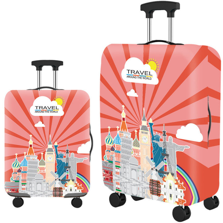 Artistic Travel Hard Shell Suitcase Bowlift