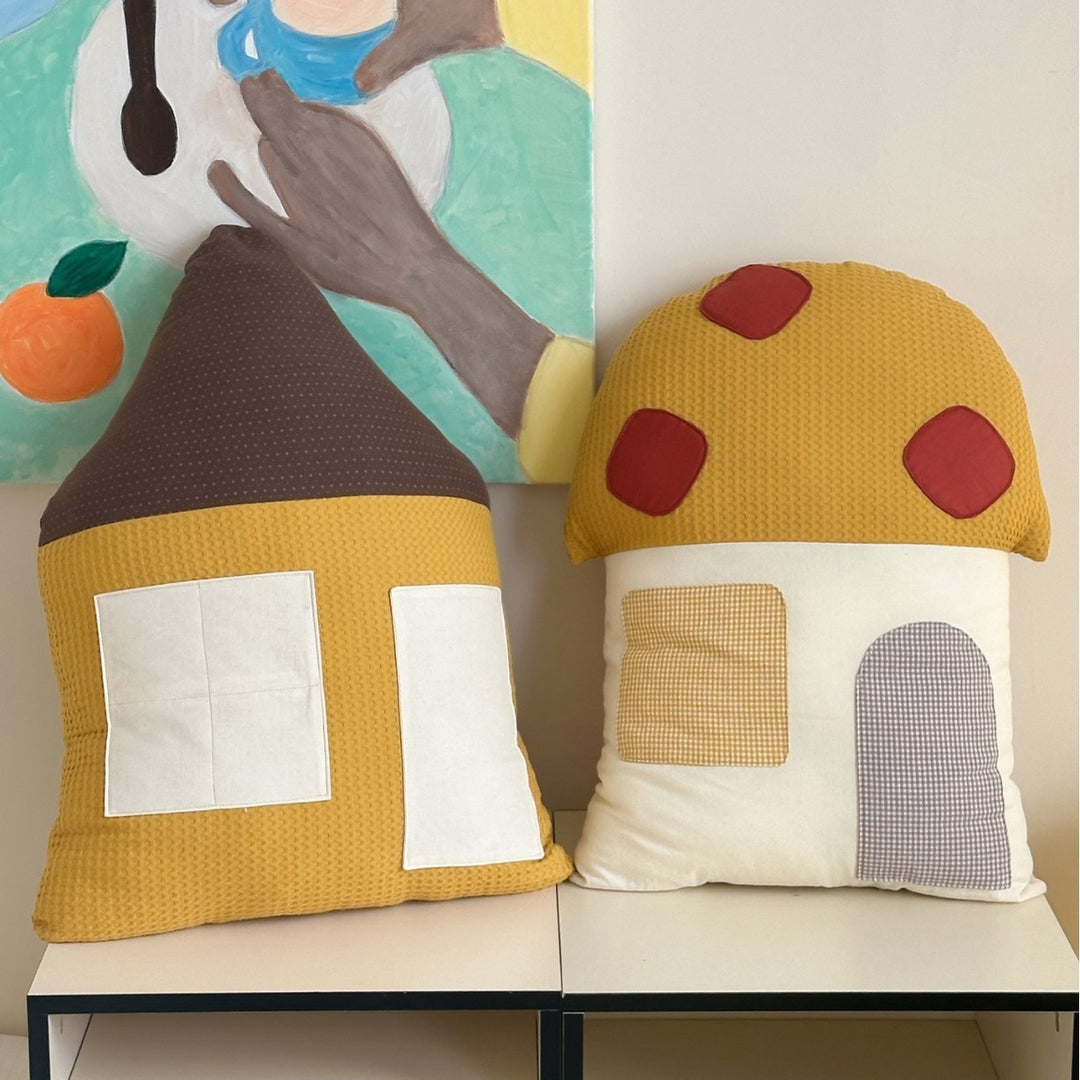Large cuddly teddy bear made of cotton fabric with a floral shirt handmade