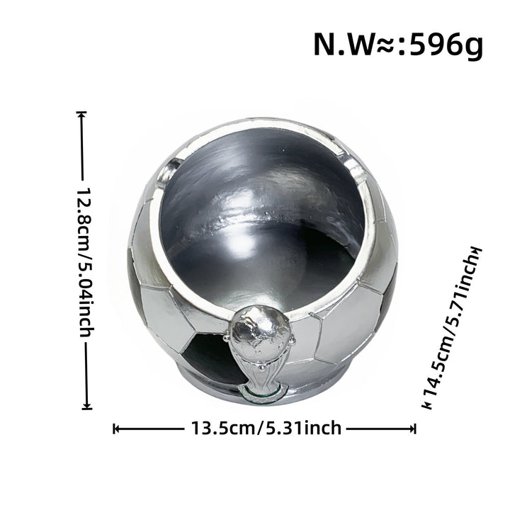 Decorative figure football with shiny surface Bowlift