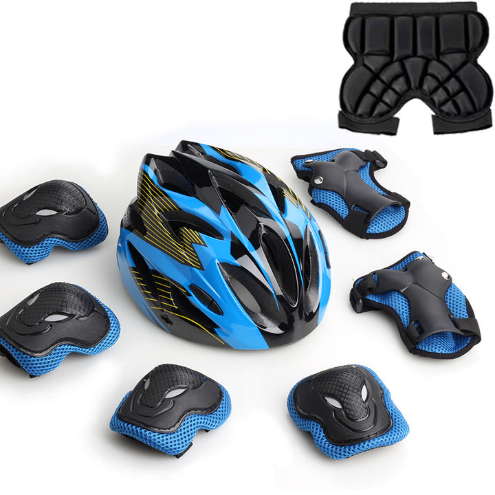 Safety Helmet and Protective Gear Set Bowlift