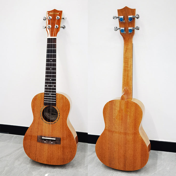 Premium Mahogany Body Ukulele Bowlift