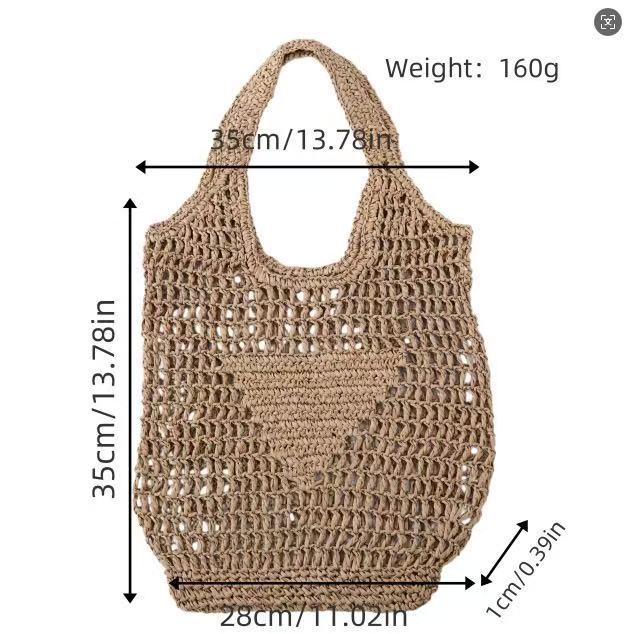 Hand-knotted net tote bag Bowlift