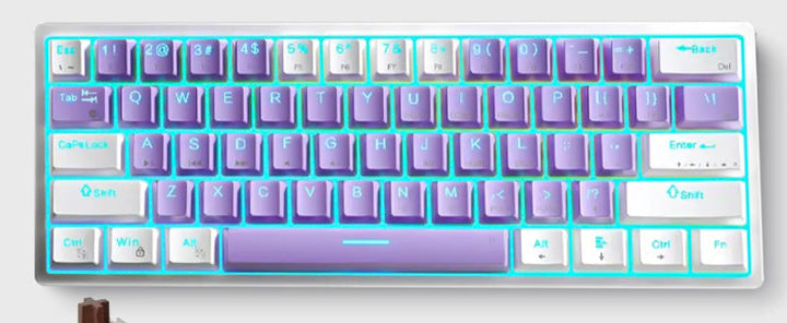 Compact Mechanical Gaming Keyboard Bowlift