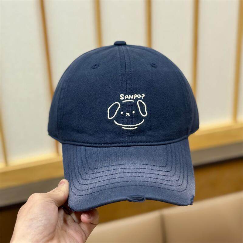 Women's Casual Character-Embroidered Baseball Cap Bowlift