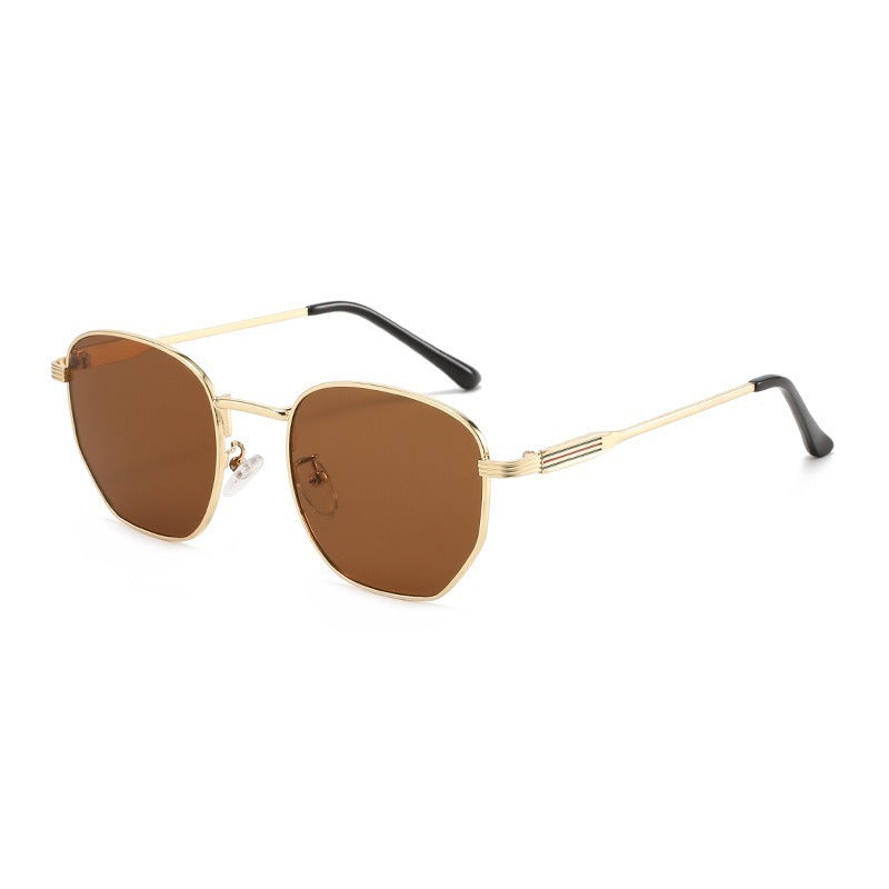 Men's Geometric Square Frame Sunglasses Bowlift