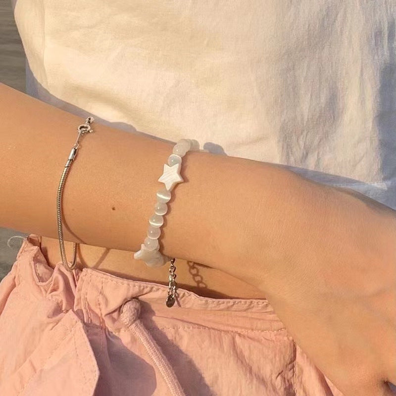 Celestial Star Charm Bracelet Bowlift