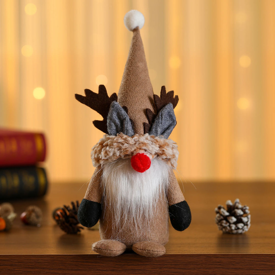 Decorative Holiday Gnome Figurine Bowlift