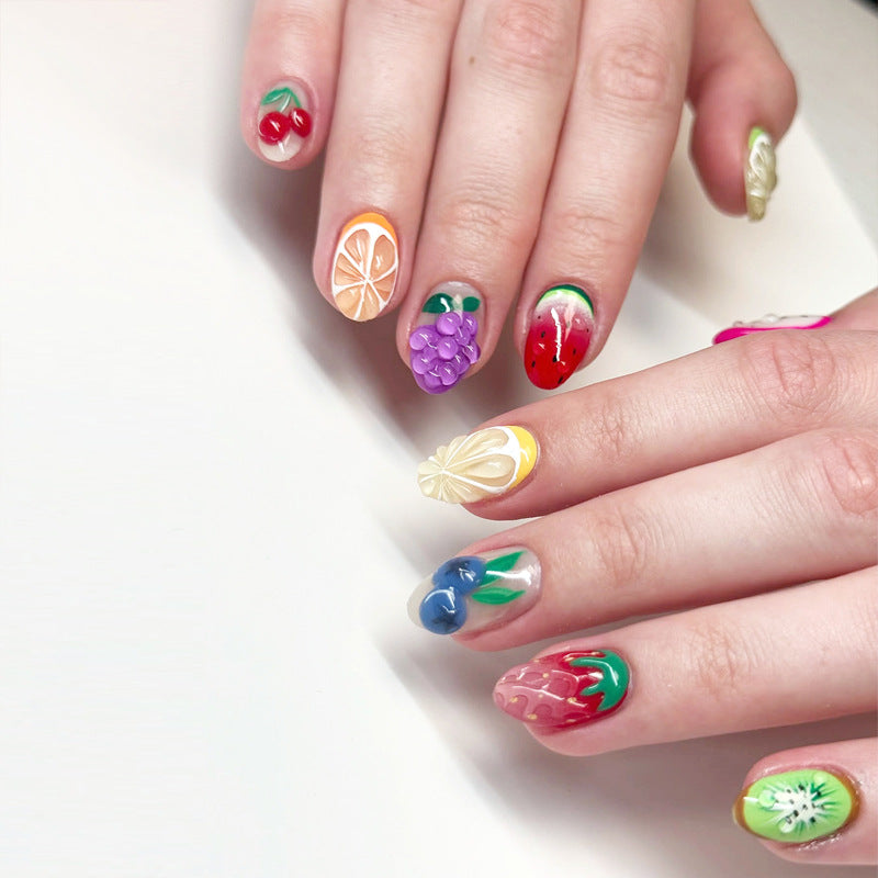 Fruit-Themed Nail Art Set Bowlift