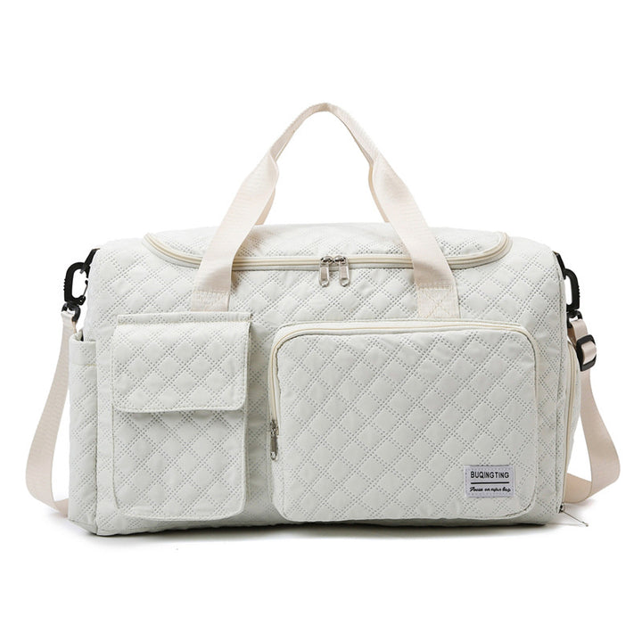 Multifunctional Sports Duffel Bag With Integrated Organizer Pockets Bowlift