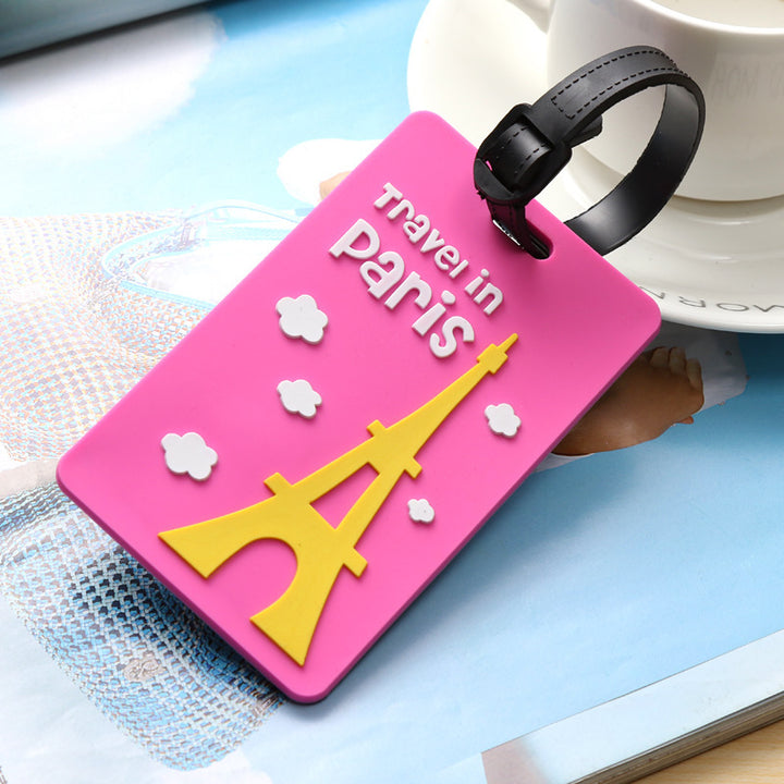 Unisex luggage tag with original design Bowlift