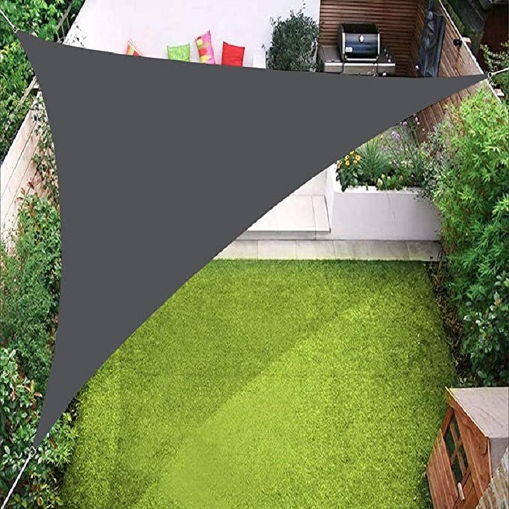Triangular Outdoor Shade Sail Canopy Bowlift