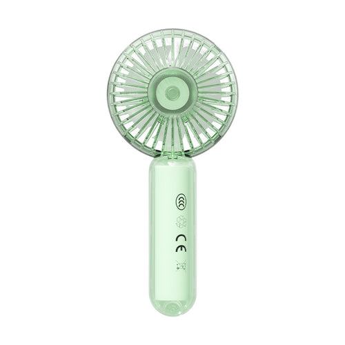 Women's Portable Hand Fan with USB Charging Function and Ergonomic Handle Bowlift