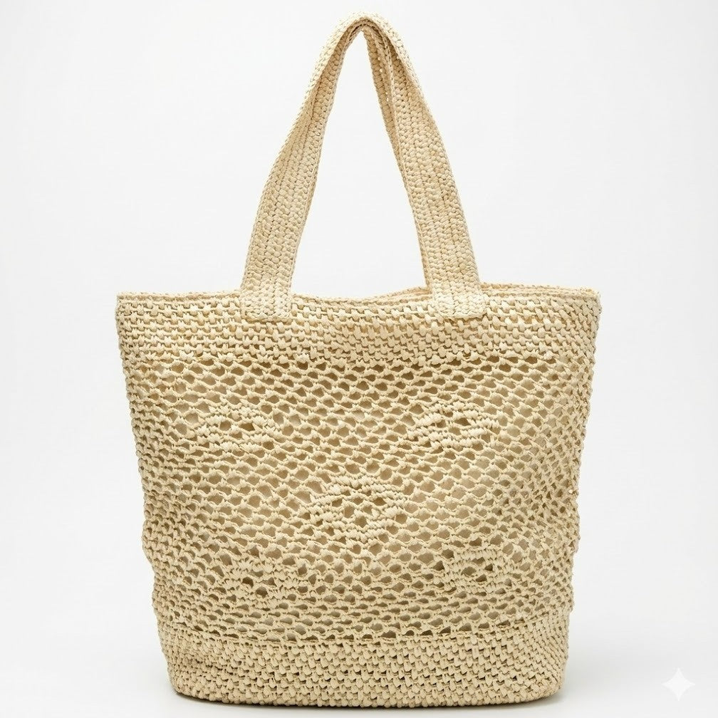 Elegant Macramé Shopper Bowlift