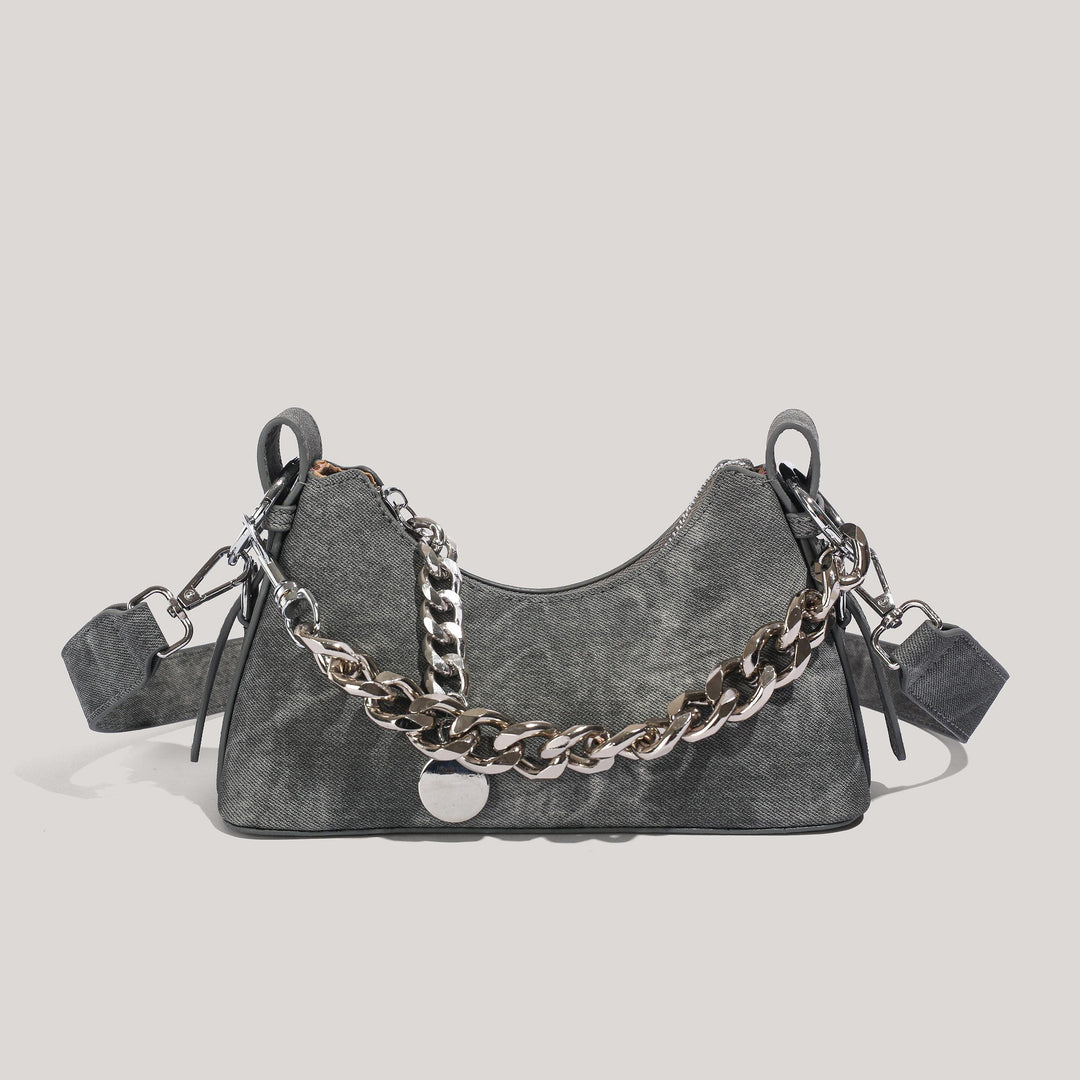 Stylish Chain Detail Handbag Bowlift