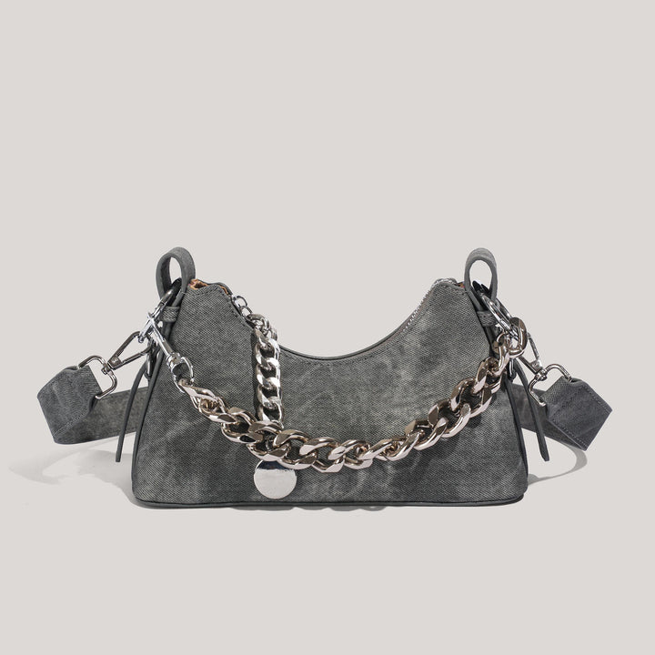 Stylish Chain Detail Handbag Bowlift