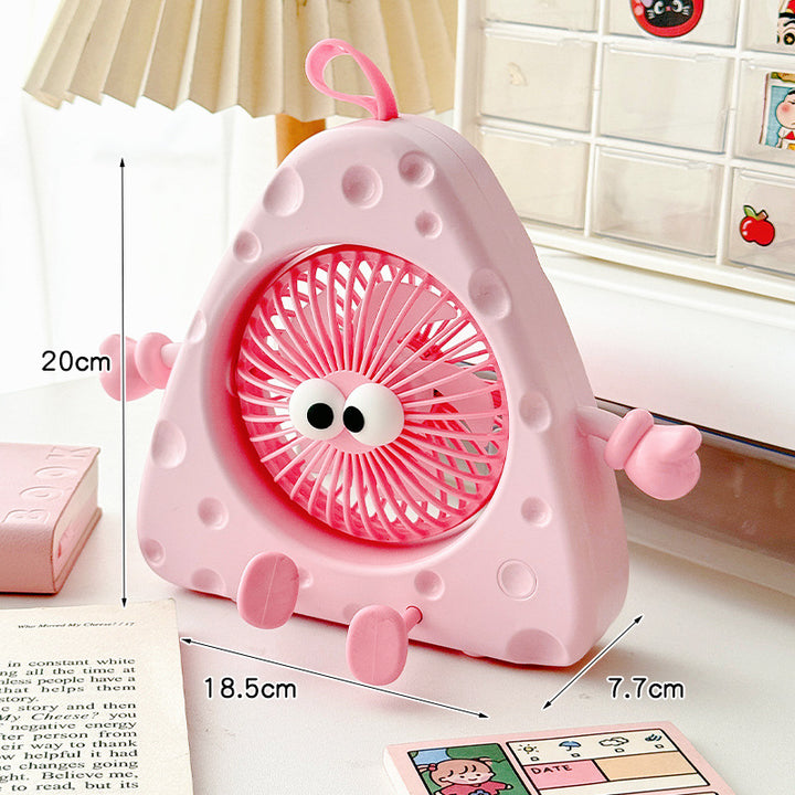 Ladies creatively designed table fan Bowlift