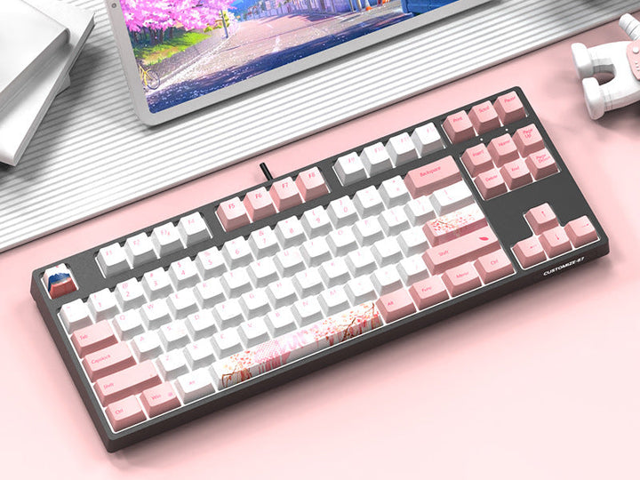 87-Key Custom Mechanical Keyboard Bowlift