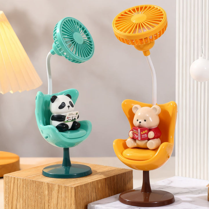 Ladies USB Fan in cute panda design Bowlift