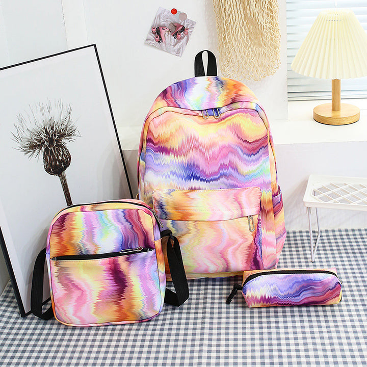 Stylish backpack with matching crossbody bag and pencil case Bowlift