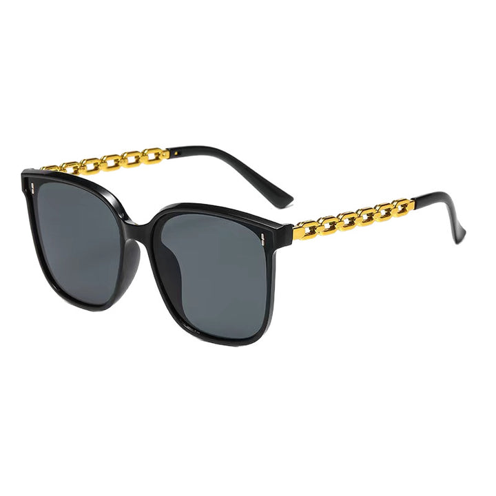Women's Fashion Sunglasses with Elegant Chain Frame Bowlift