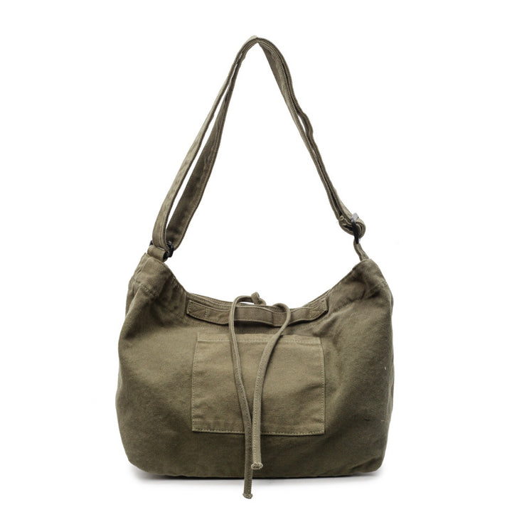 Casual Drawstring Shoulder Bag Bowlift