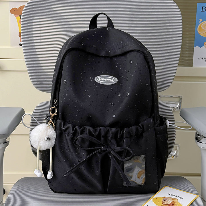 Functional Drawstring School Backpack
