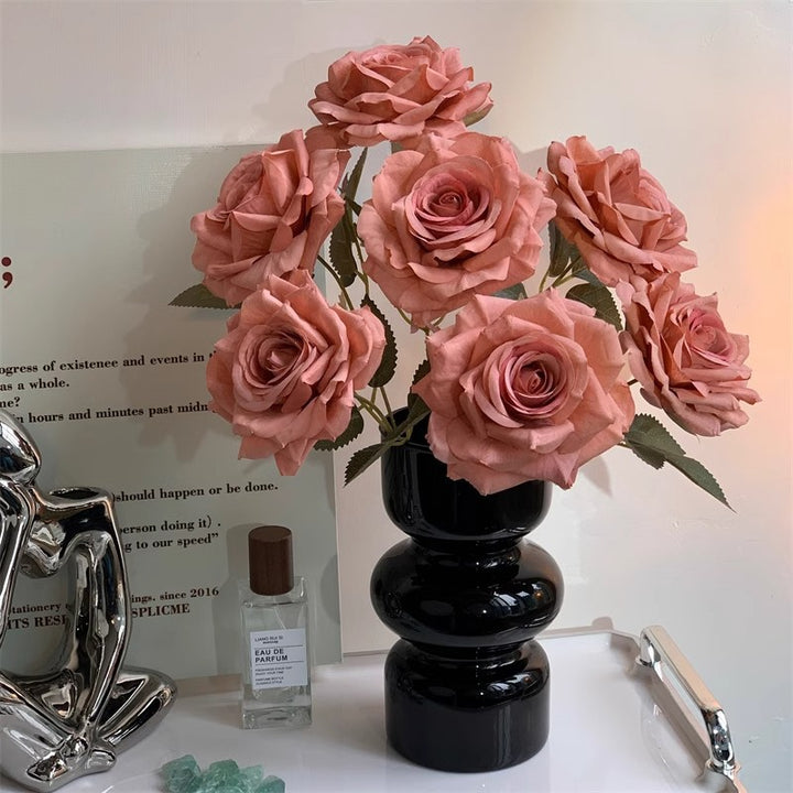 Elegant Artificial Rose Arrangement for Home Display