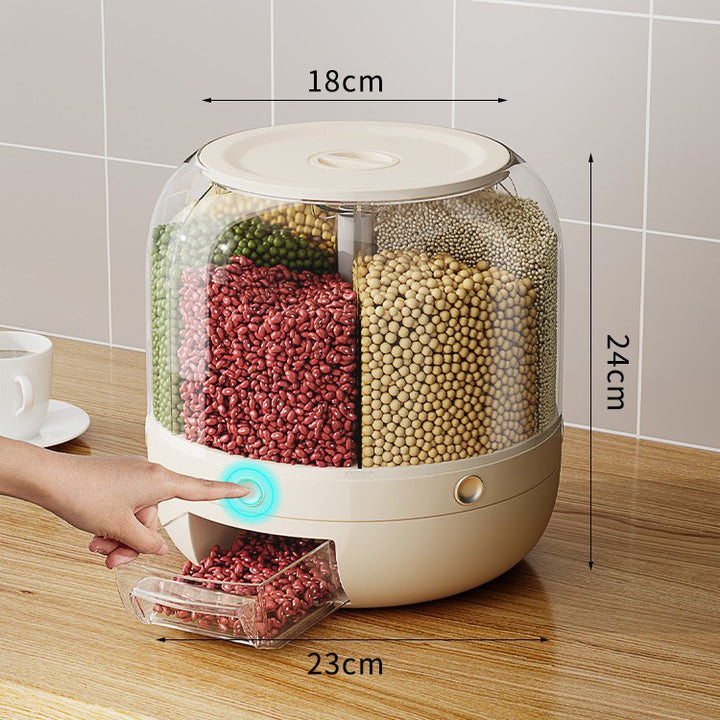 Smart Multi-Compartment Grain Storage Container Bowlift