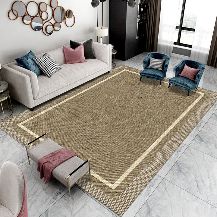 Woven Abstract Pattern Area Rug