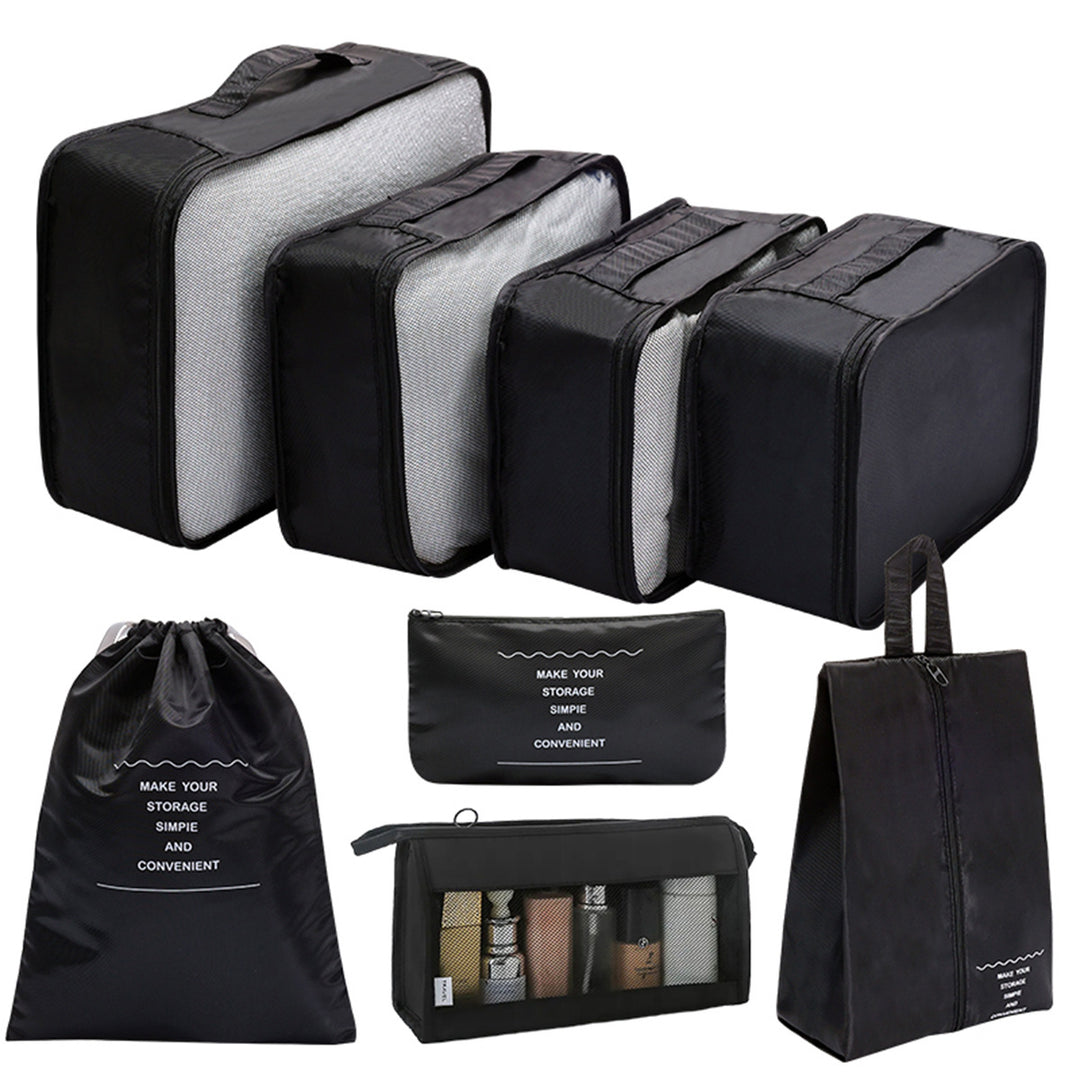 Multi-Compartment Travel Organizer Set Bowlift