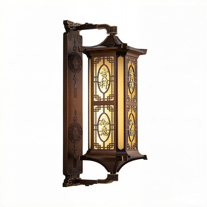 Modern Outdoor Decorative Pillar Light