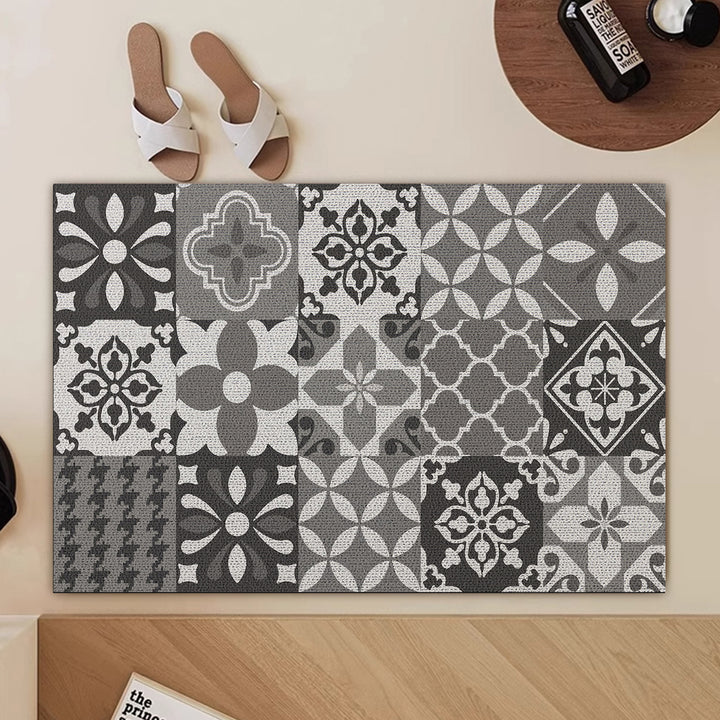 Decorative Engraved Floor Mat