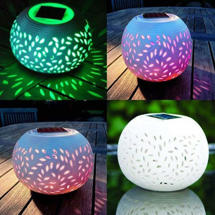 Decorative Solar Pathway Lantern
