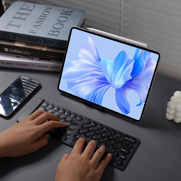 Wireless Foldable Keyboard Bowlift