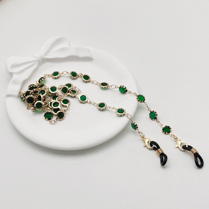 Crystal Chain Eyewear Holder Bowlift