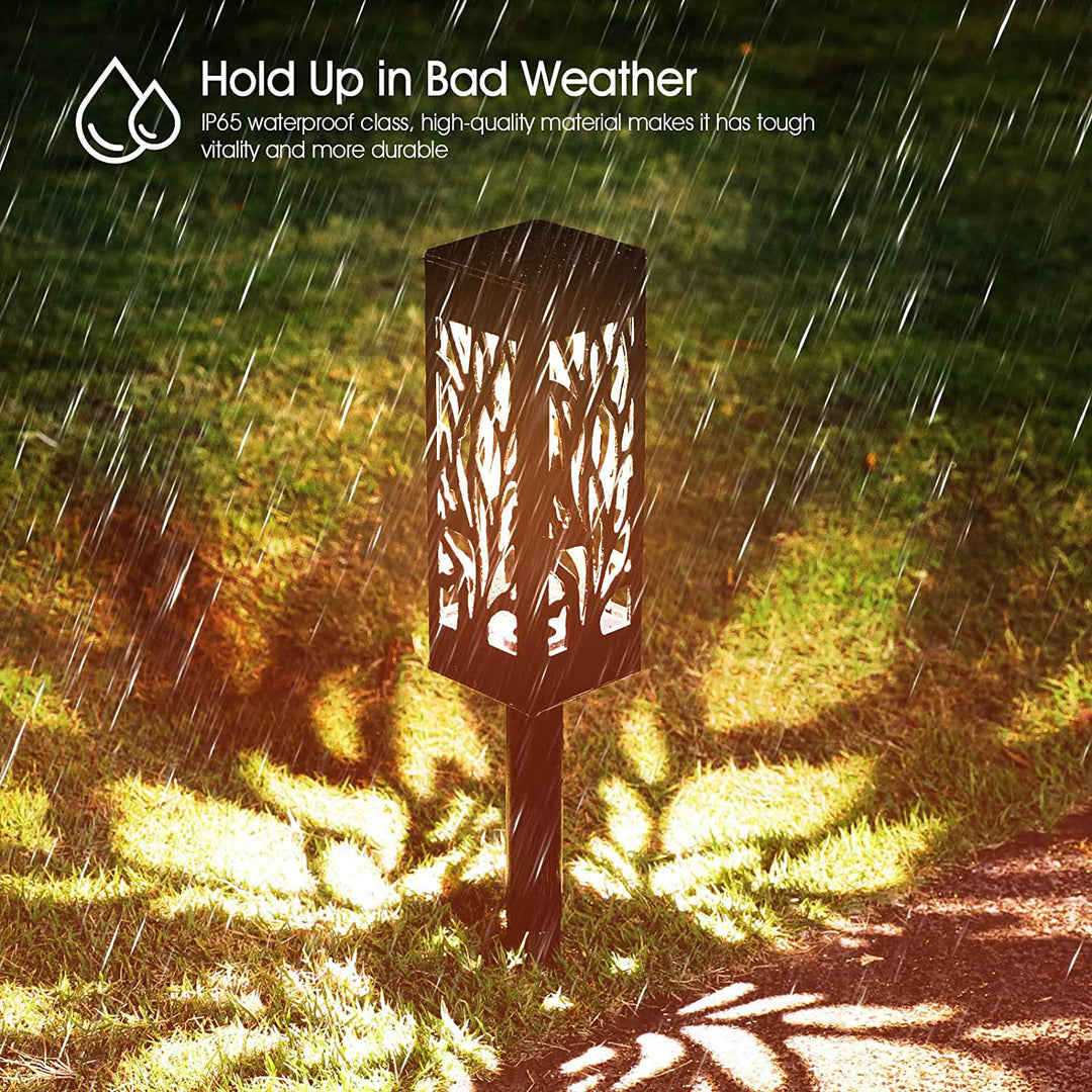 Solar-Powered Outdoor Decorative Path Light