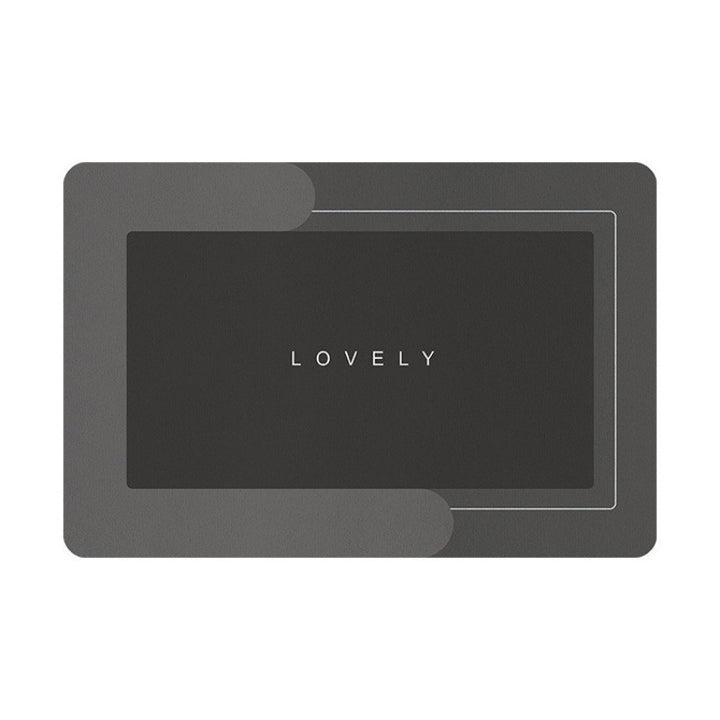Large Rectangular Anti-Slip Silicone Placemat With Heat-Resistant Surface And Raised Edge Splash Guard