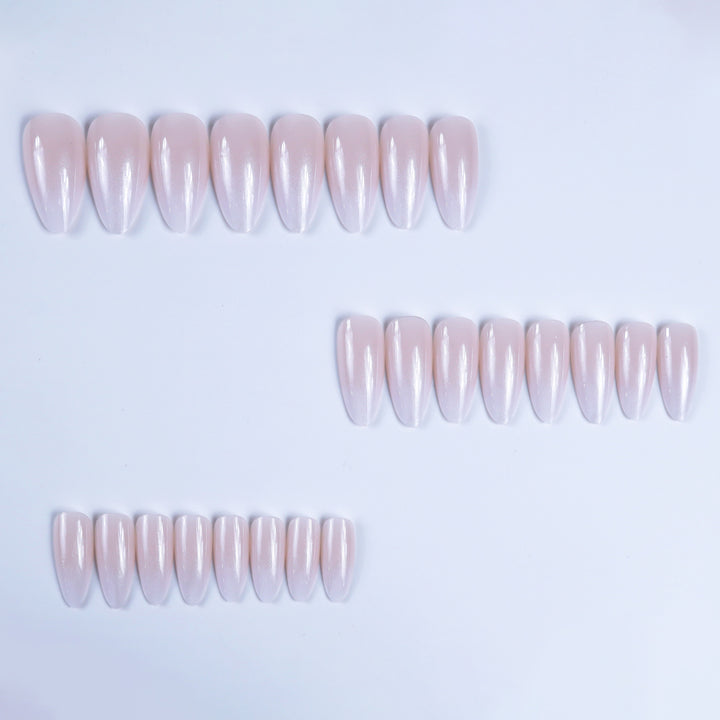 Premium Nails with French Tip Bowlift