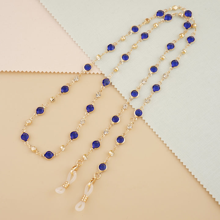 Decorative Gemstone Eyewear Chain Bowlift